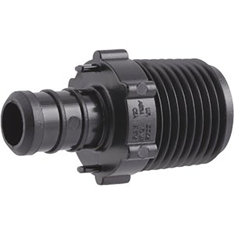 1/2" PEX Poly Male Adapter - 5/pack
