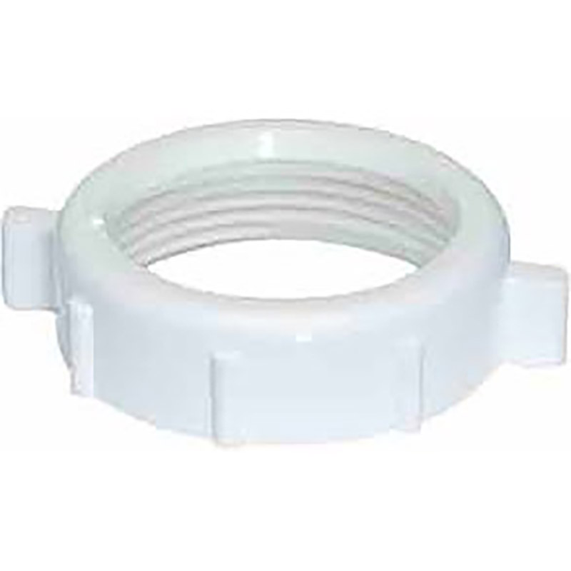 1-1/4" Slip Joint Nut - White
